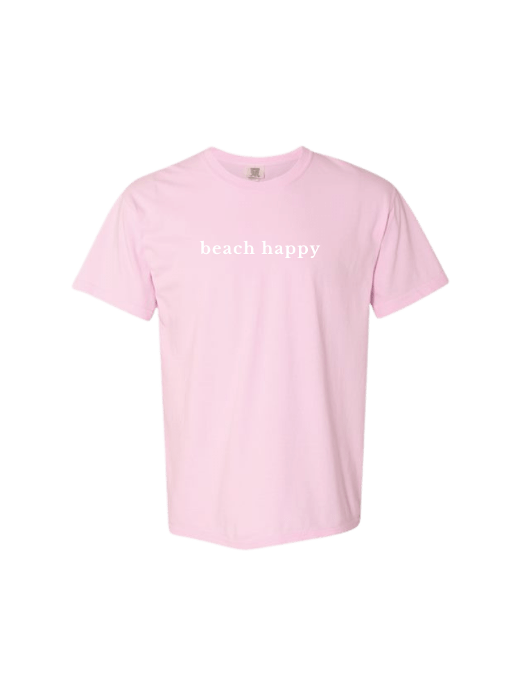 30A Beach Happy Minimalistic T-Shirt