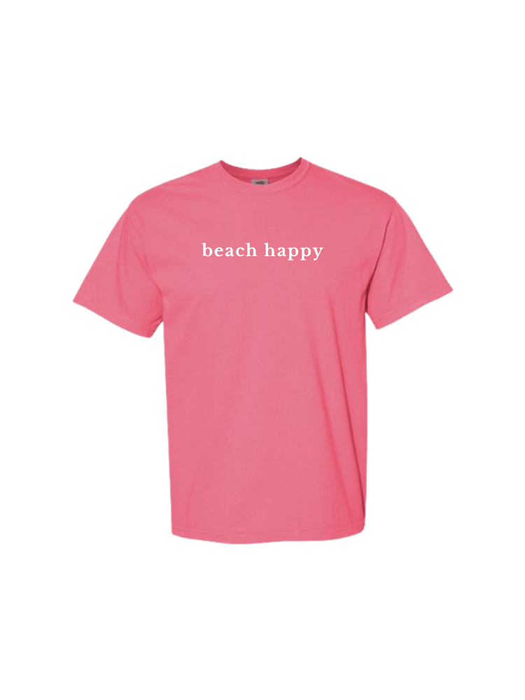 30A Beach Happy Minimalistic T-Shirt