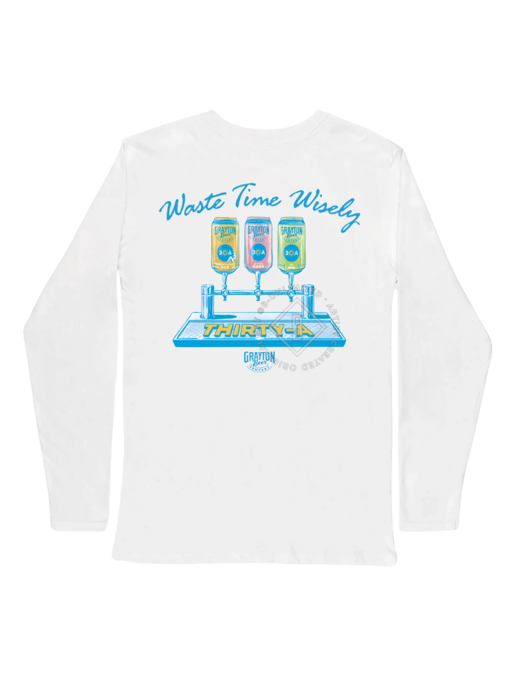 30A Beer Taps Recycled Long Sleeve T-Shirt