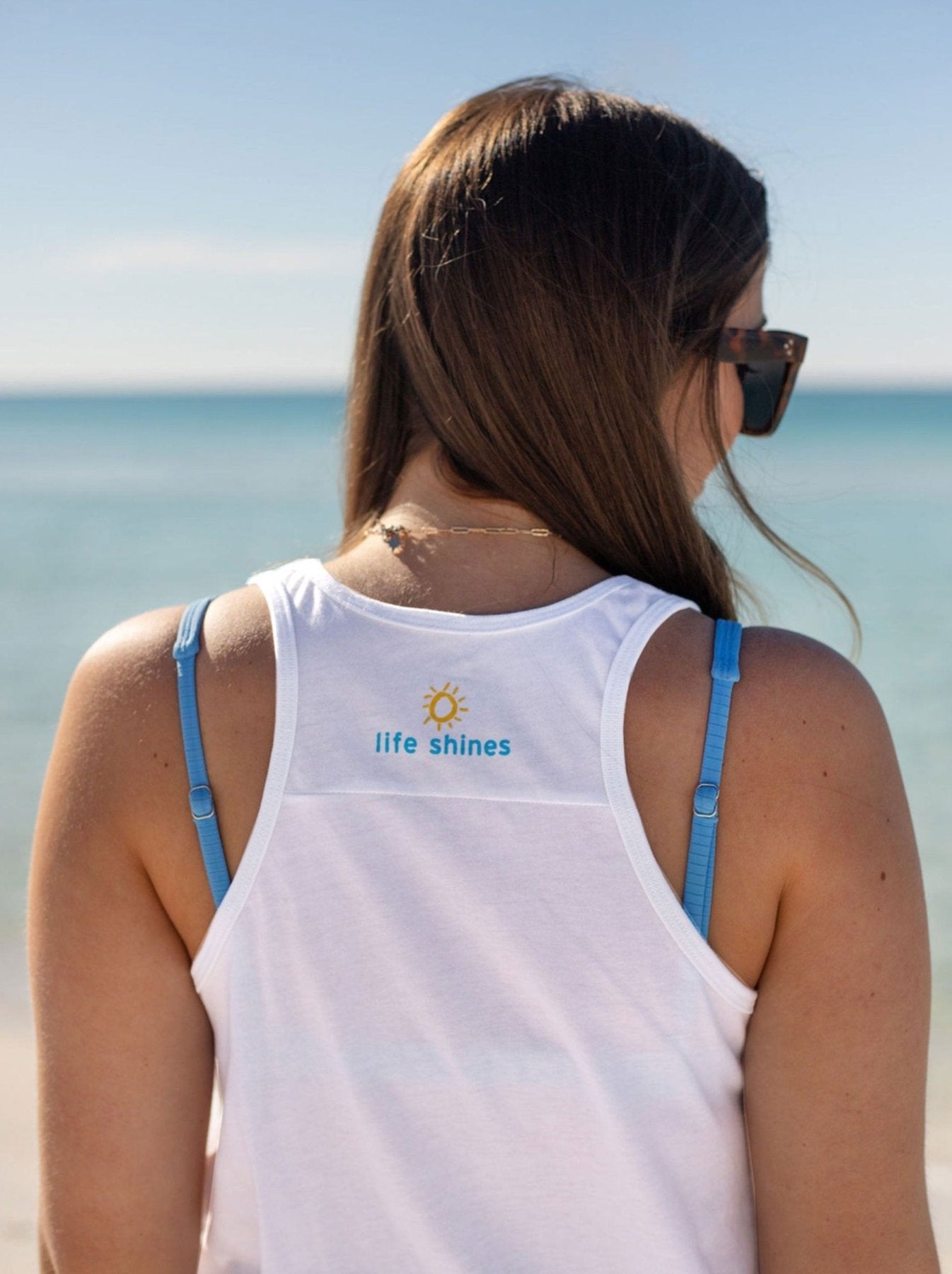 30A Block Logo Racer Recycled Tank Top