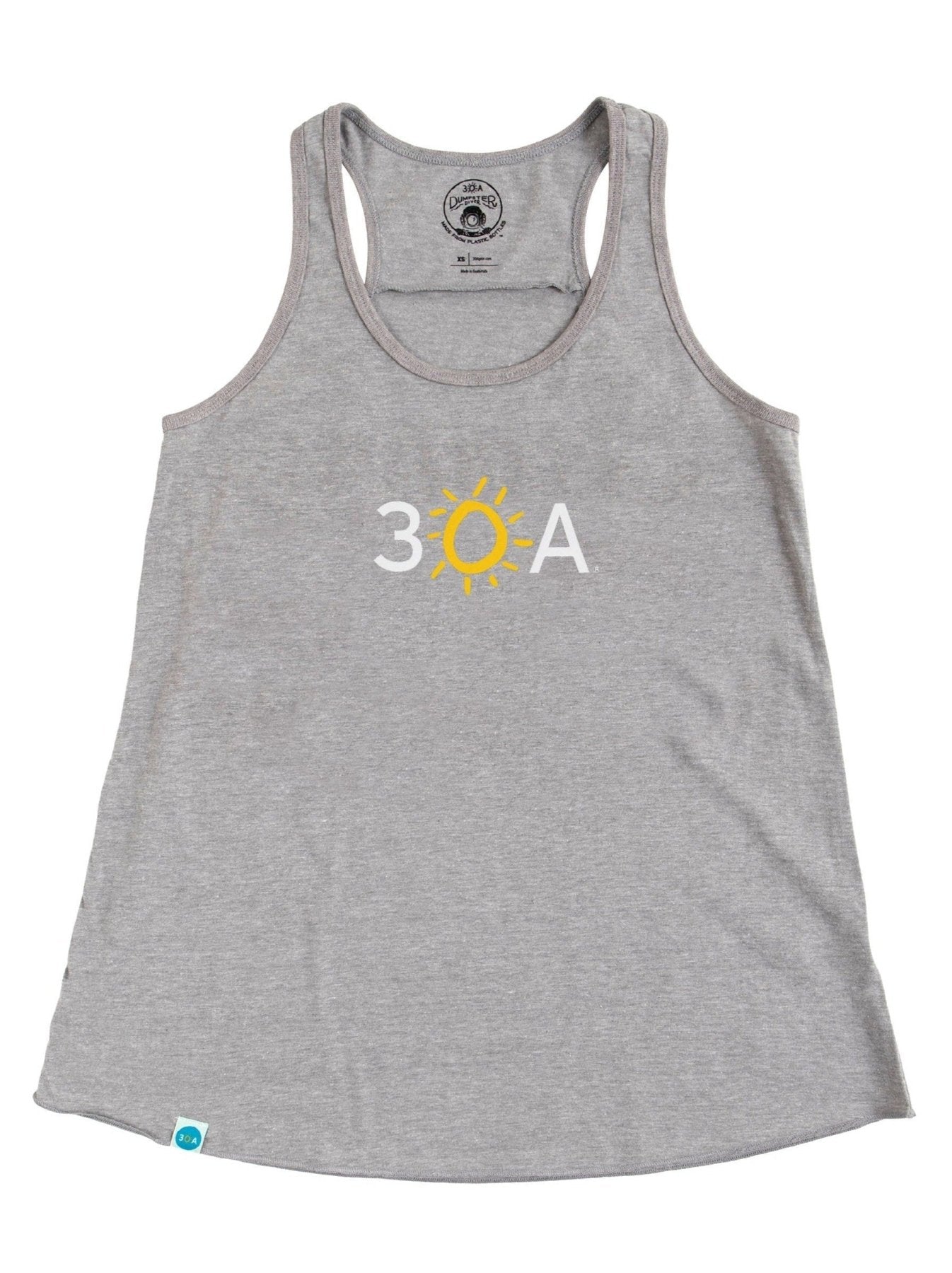 30A Block Logo Racer Recycled Tank Top