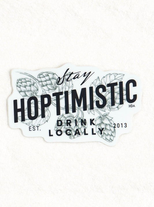 30A Hoptimistic Sticker