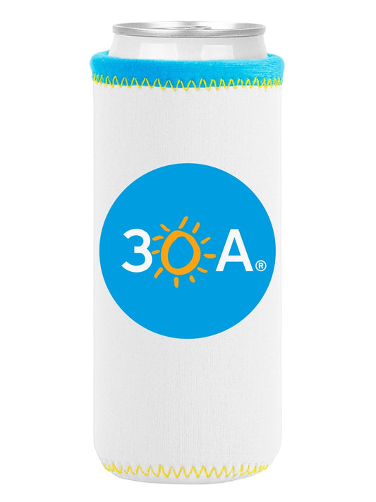 30A Logo Slim Can Cooler