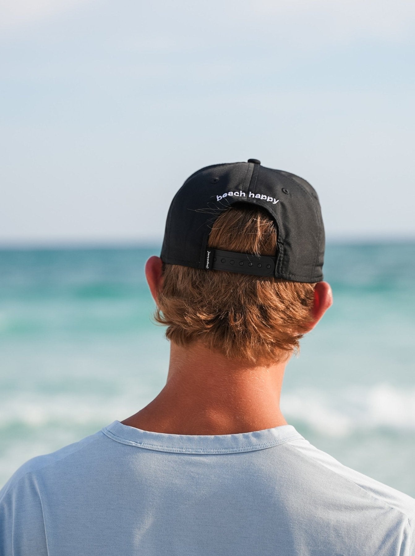 30A Wordmark Beach Happy Rope Hat
