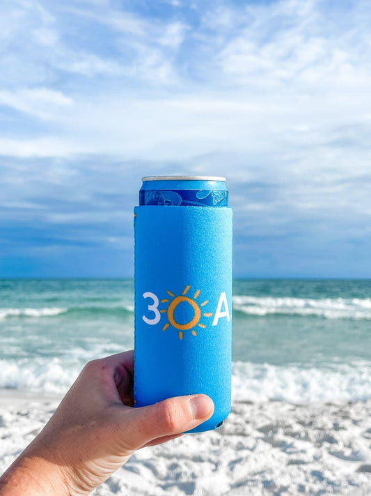30A Wordmark Logo Slim Can Cooler