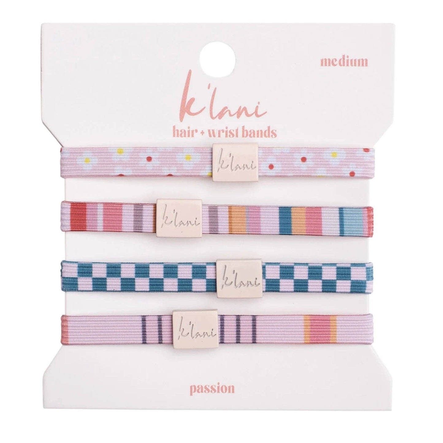 "Passion" Hair Tie Bracelet Set