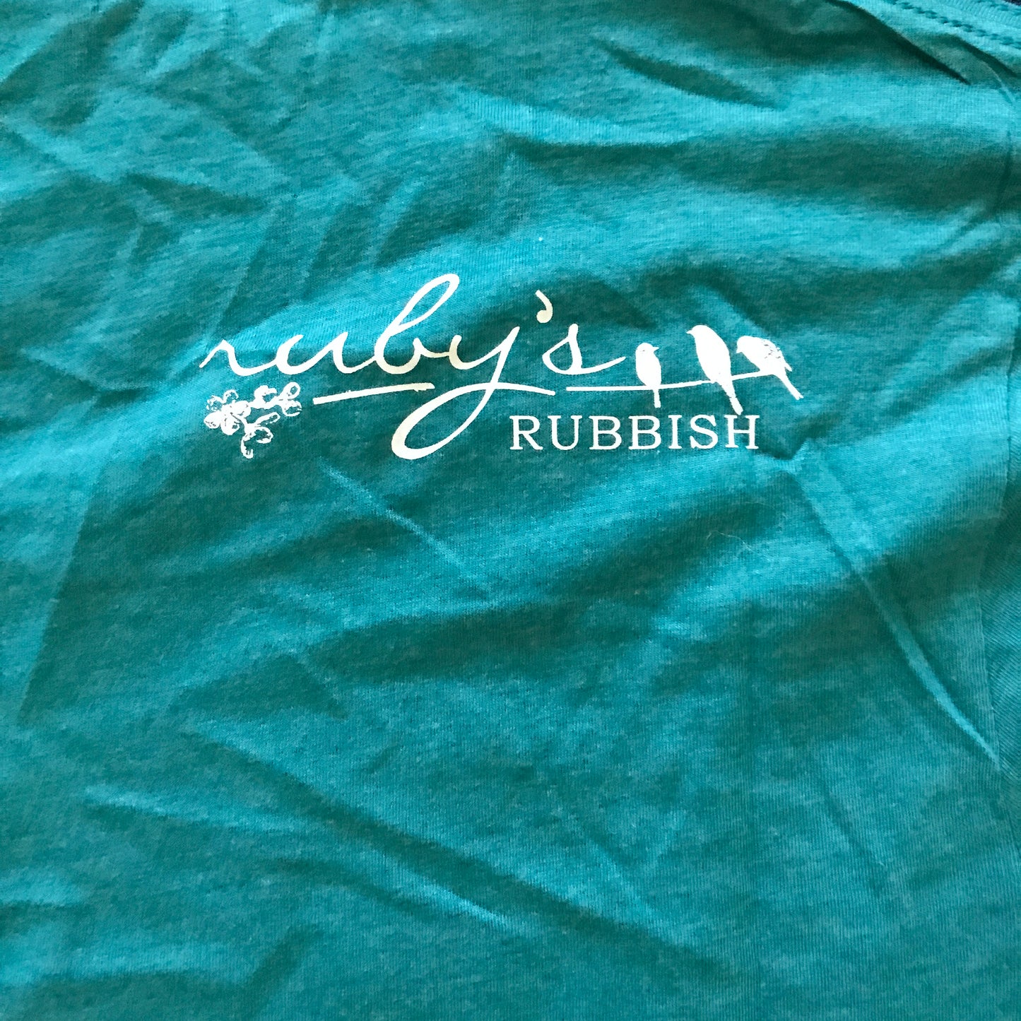 "Coastal Gypsy" Teal Tee (S)
