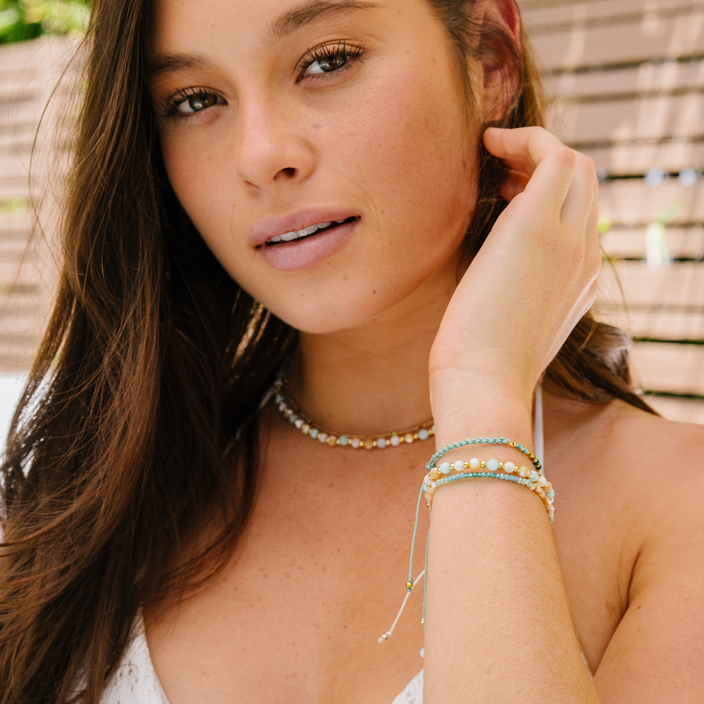 Imagination & Inner Peace 4mm Bracelet Stack