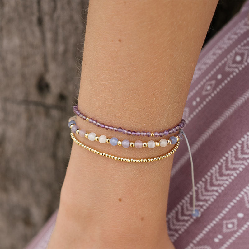 Optimism 4mm Metal Accent Bracelet