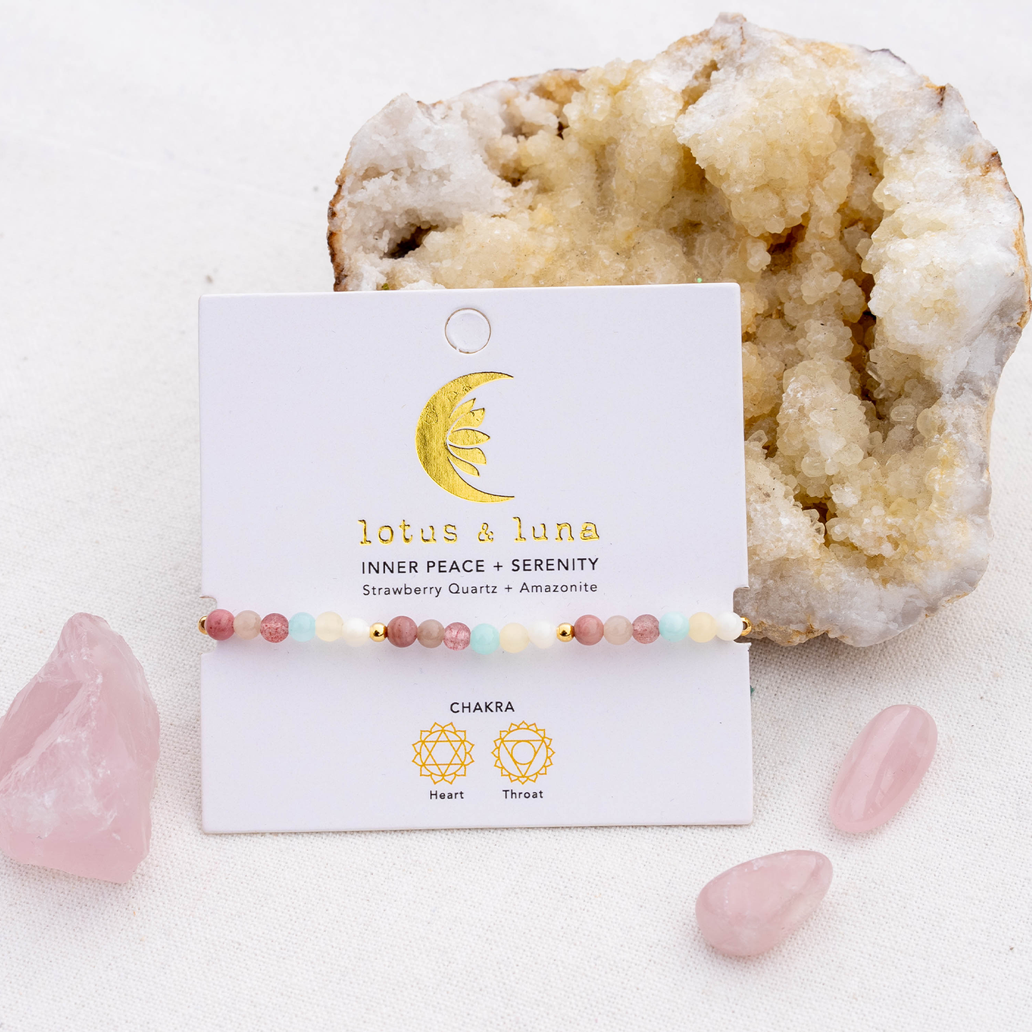 Inner Peace & Serenity 4mm Healing Bracelet