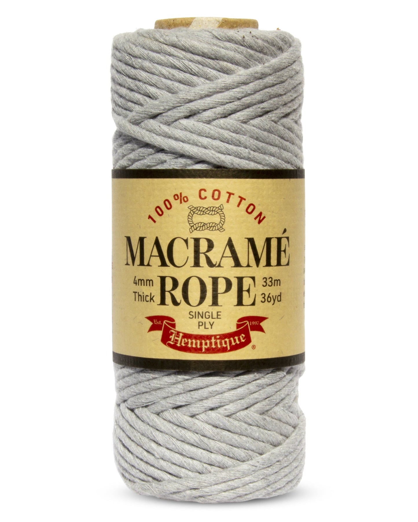 Single Ply Egyptian Cotton Macramé Rope