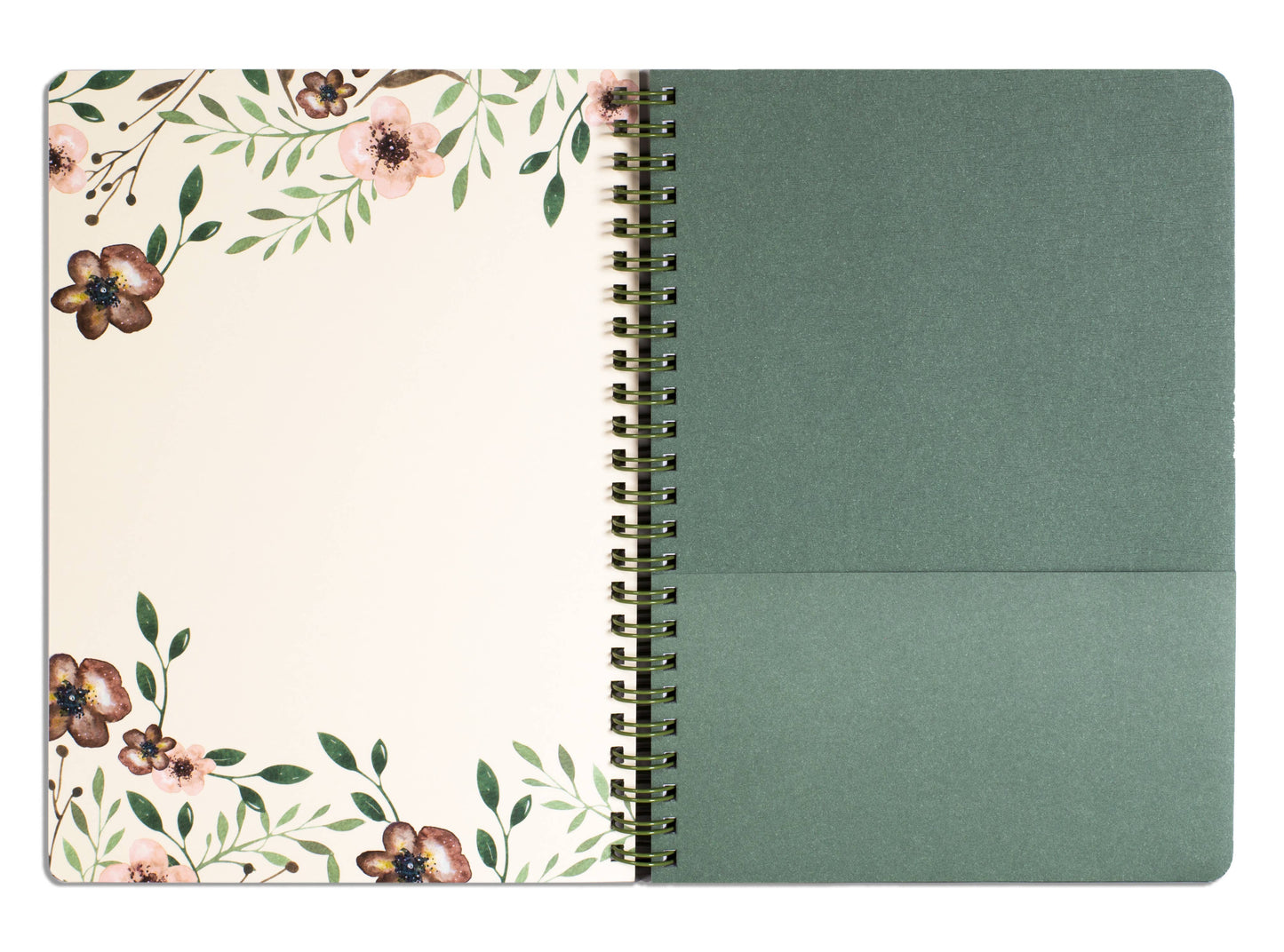 Woodland Floral Mini Notebook