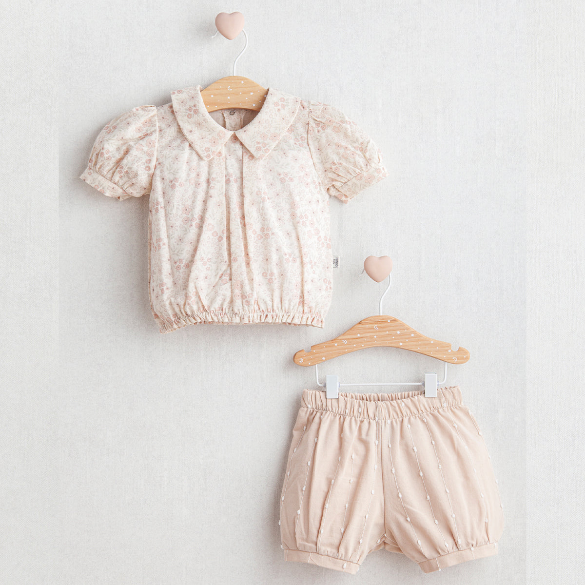 Blush Garden Top & Bloomer Set