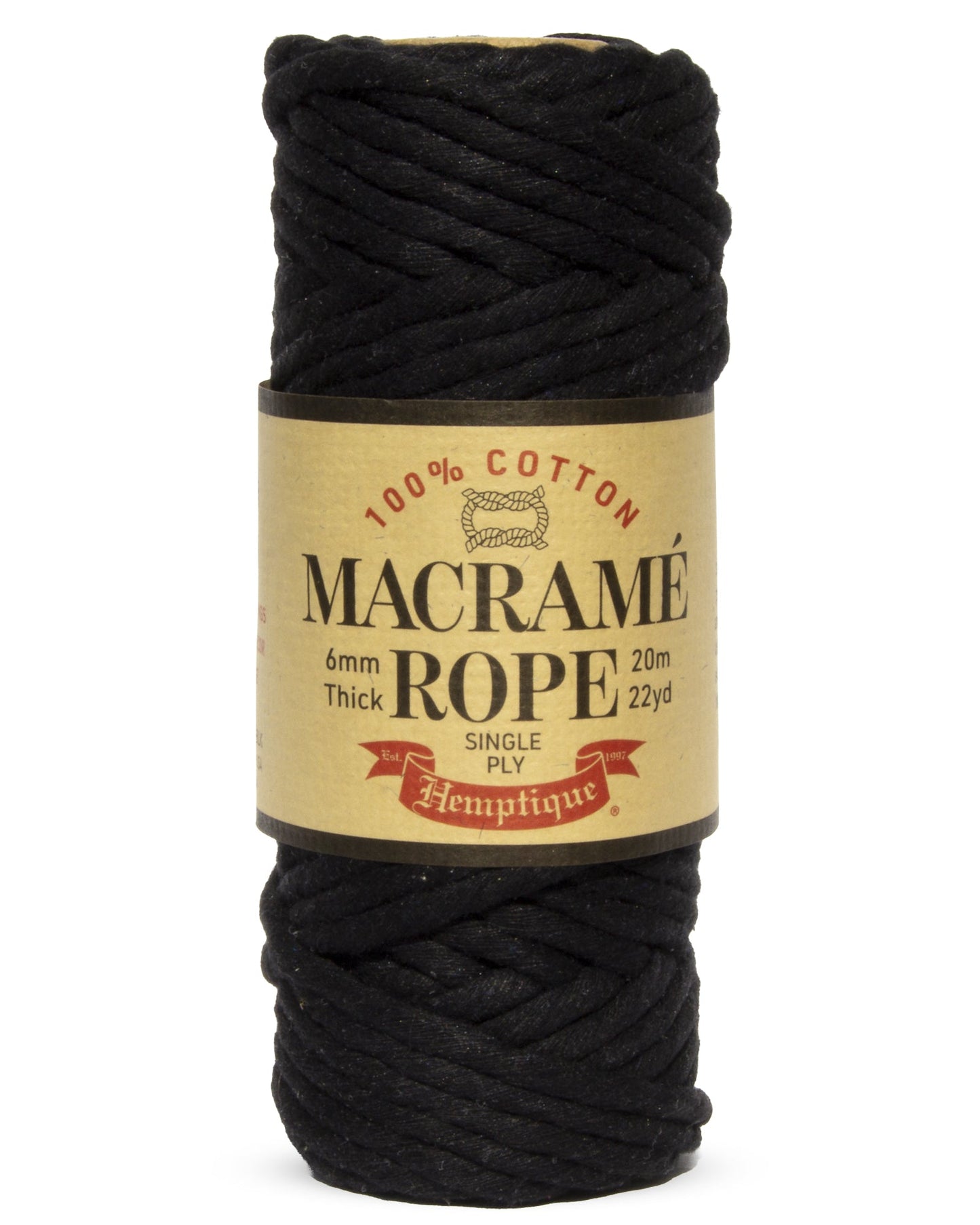 Single Ply Egyptian Cotton Macramé Rope