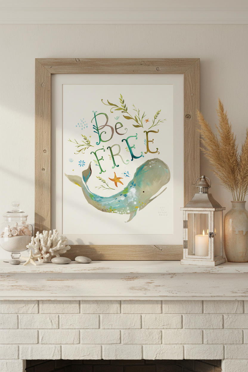 Be Free Art Print