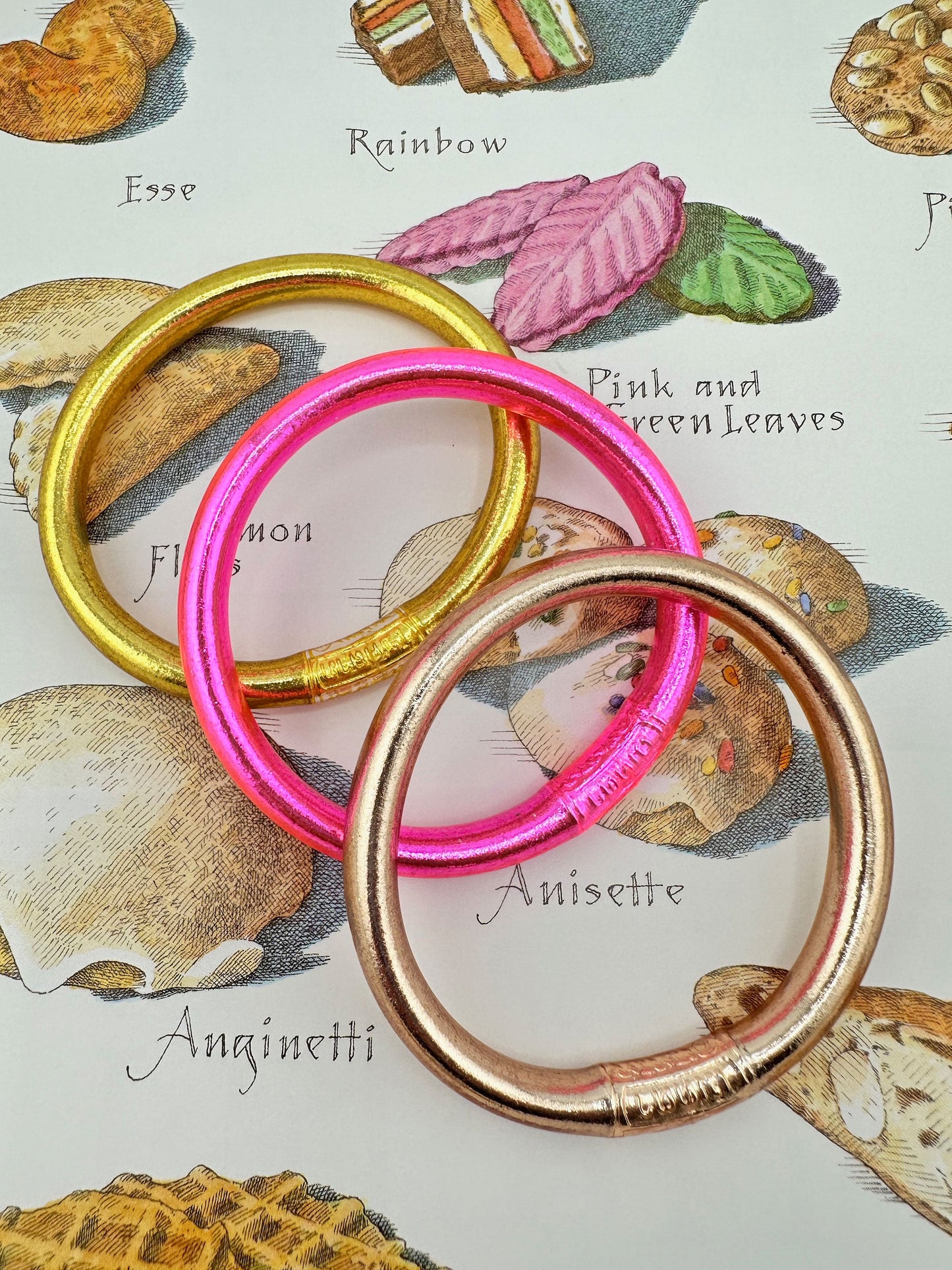 Luxe Thai Buddhist Temple Bracelets, Mantra Bangle, Kumlai