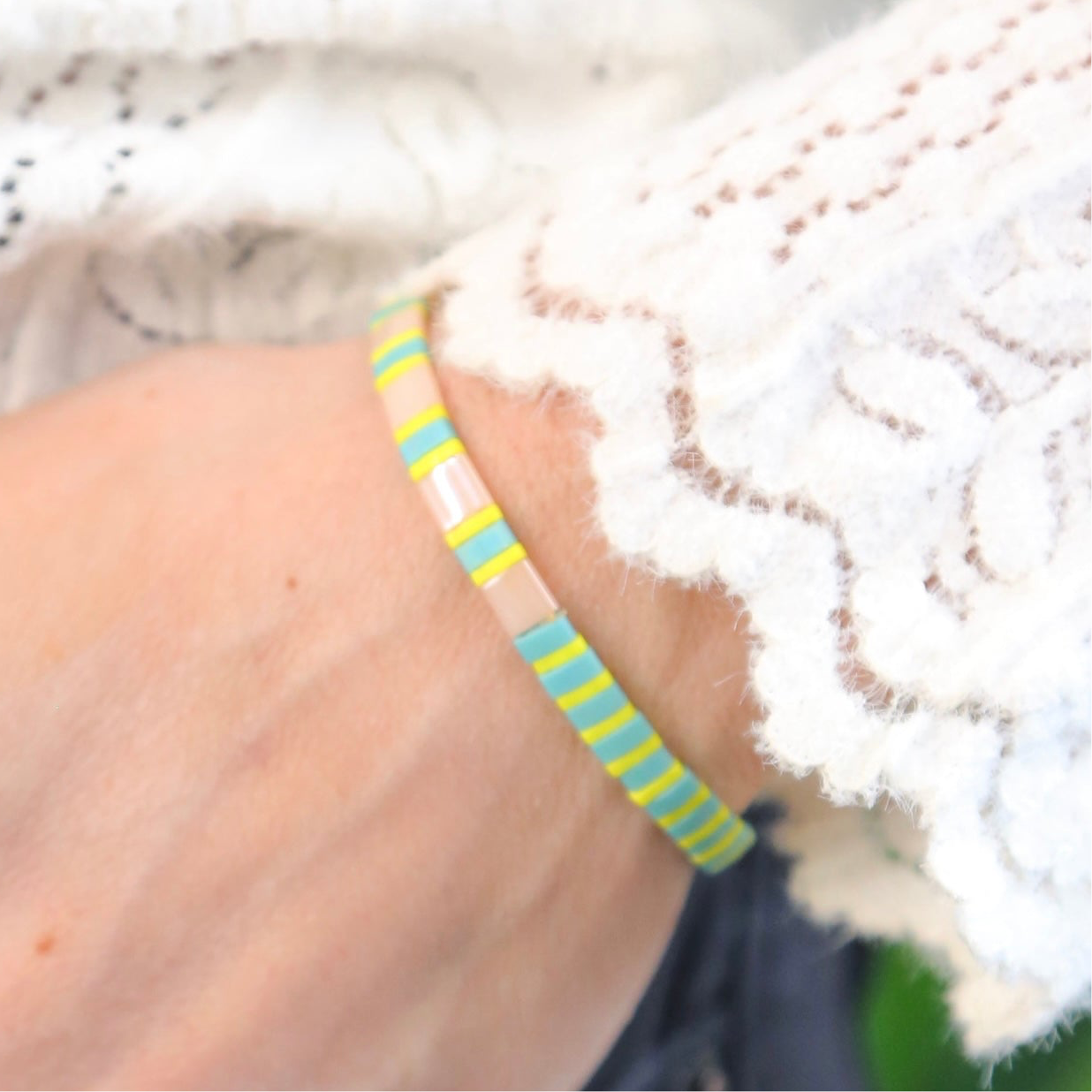 SUNNYSIDE - Tila Bead Bracelet | ONE SIZE - X-Large