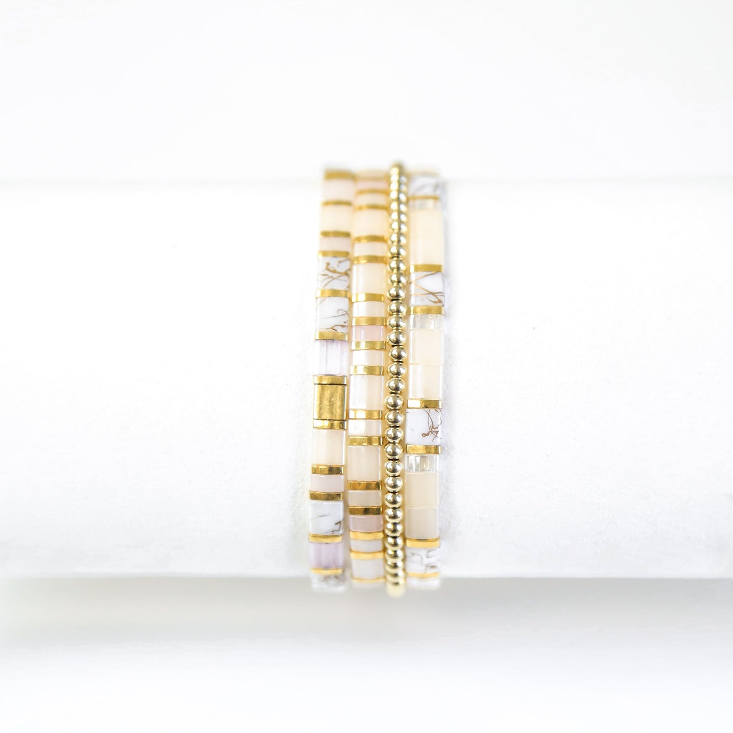 ALLURE - Beaded Bracelets - Set of 4