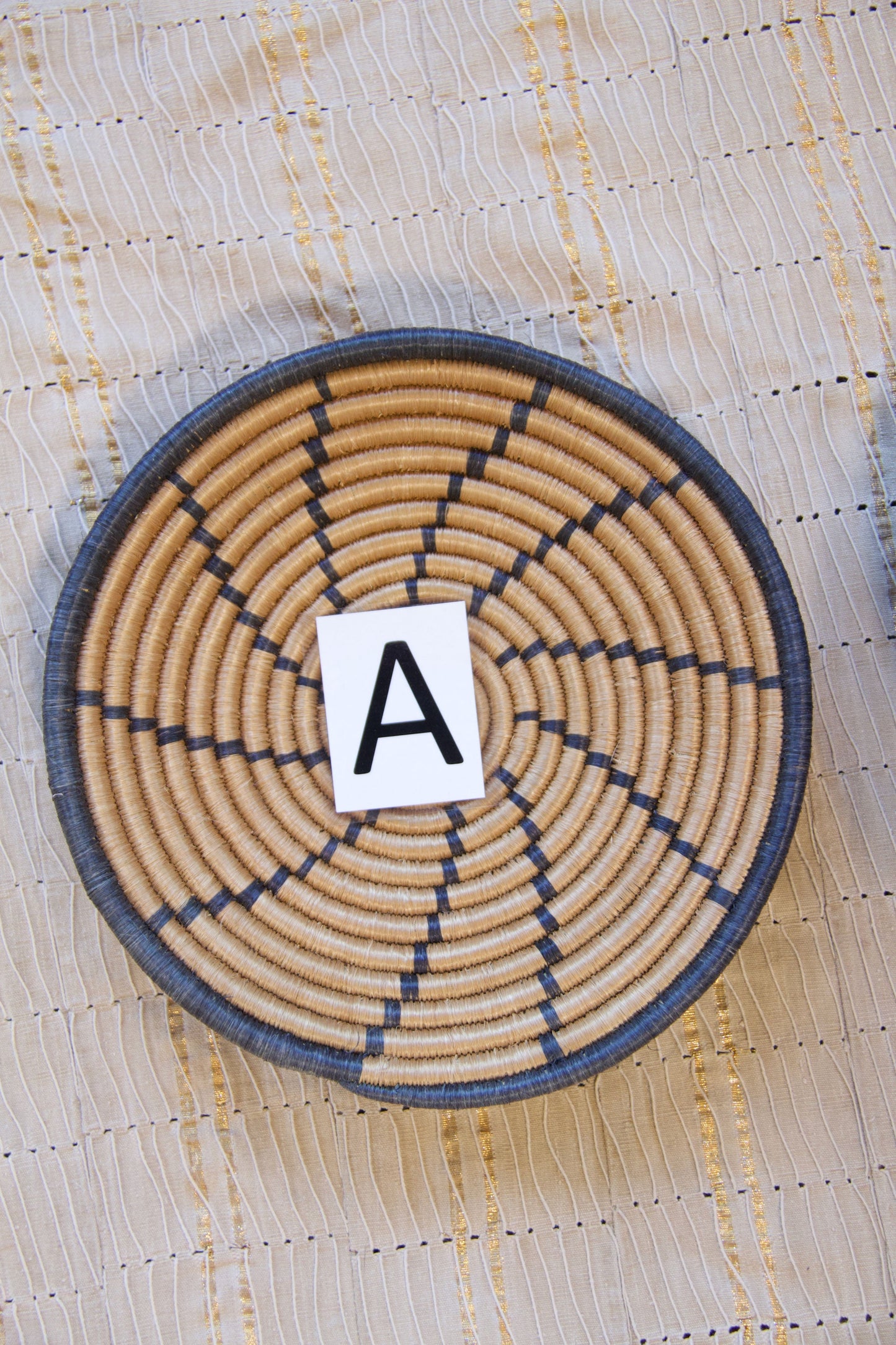 African Baskets, Earthy Neutral Global Decor, from Rwanda, Assorted Sizes