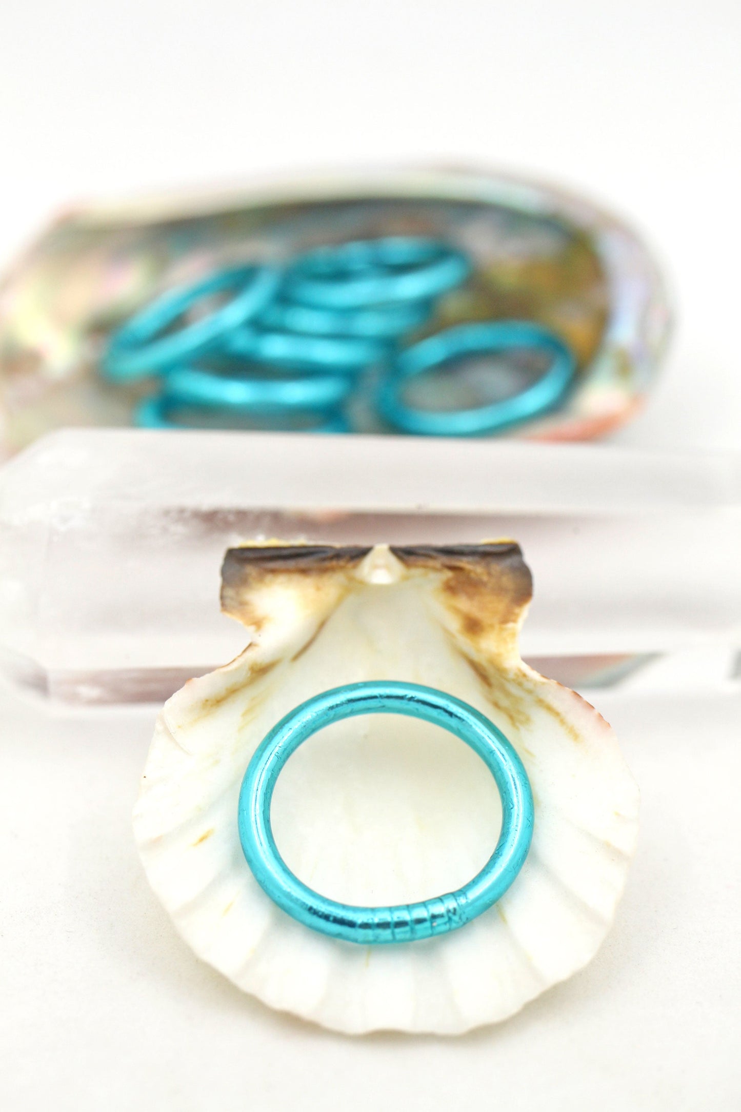 Thai Buddhist Temple Rings, Rush, Colorful Kumlai, Sizes Available