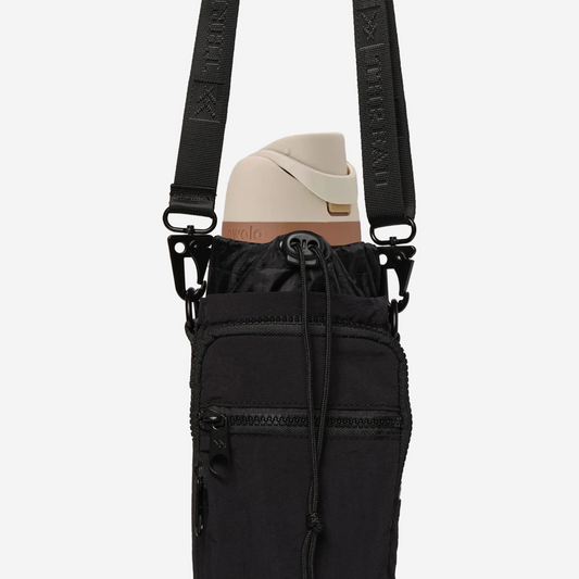Black - Water Bottle Sling Bag