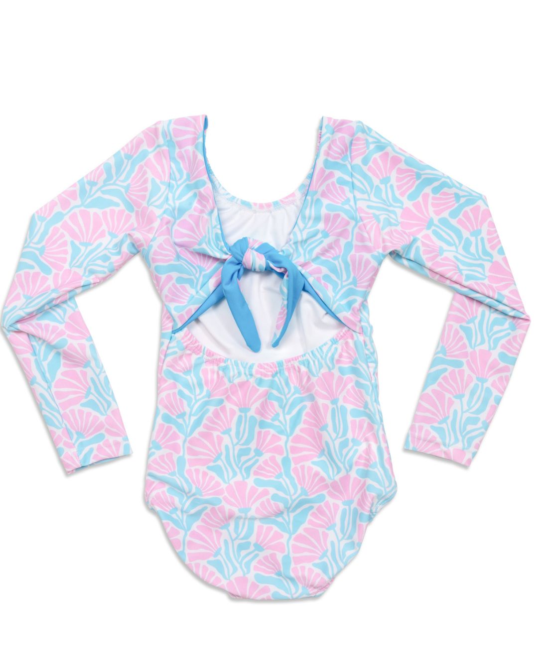 Bloomin' Petals Girls One Piece Tie Back