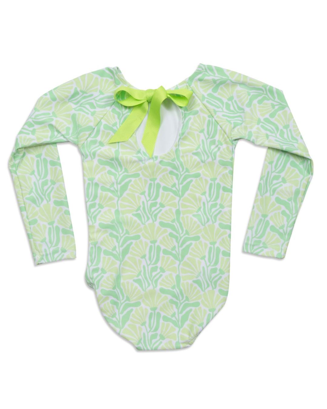 Bloomin' Petals Girls Long Sleeve with Keyhole