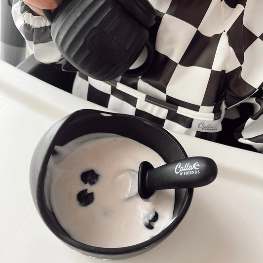 Silicone & Stainless Steel Toddler Utensil Set