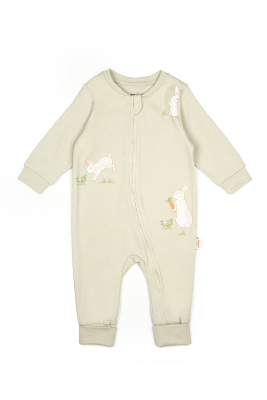 Bunny Onesie 100% Organic Cotton