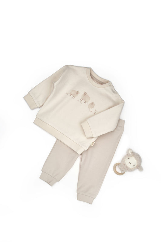 Little Lamb Cozy Organic Set