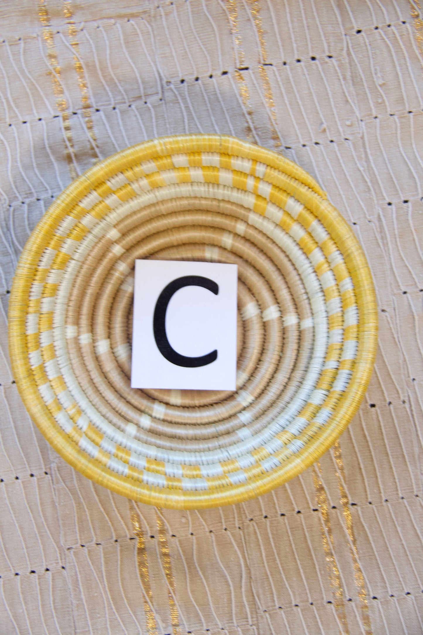 African Baskets, Earthy Neutral Global Decor, from Rwanda, Assorted Sizes