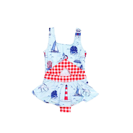 Coastal Treasure One Piece Swimsuit