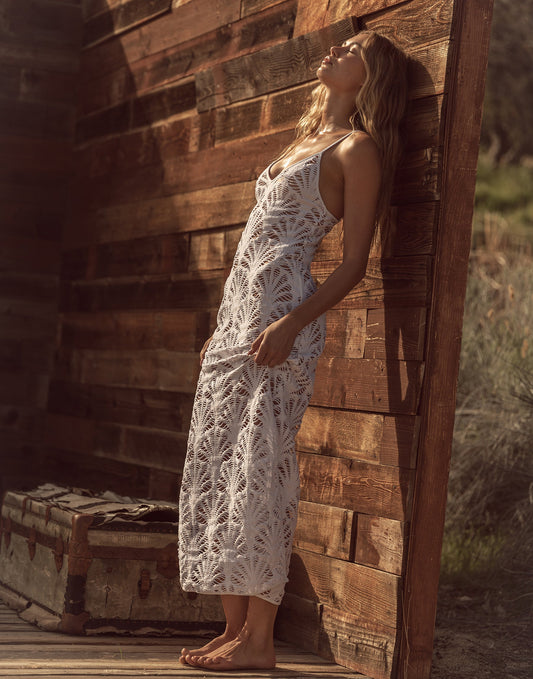Alana Maxi Dress - White