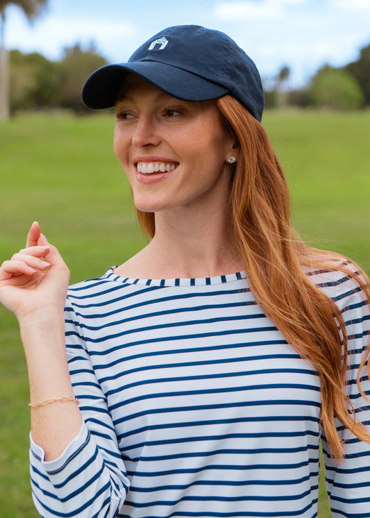 Navy Cabana Life Baseball Hat