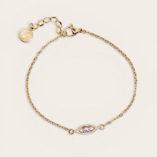 Evil Eye Charm Bracelet Set