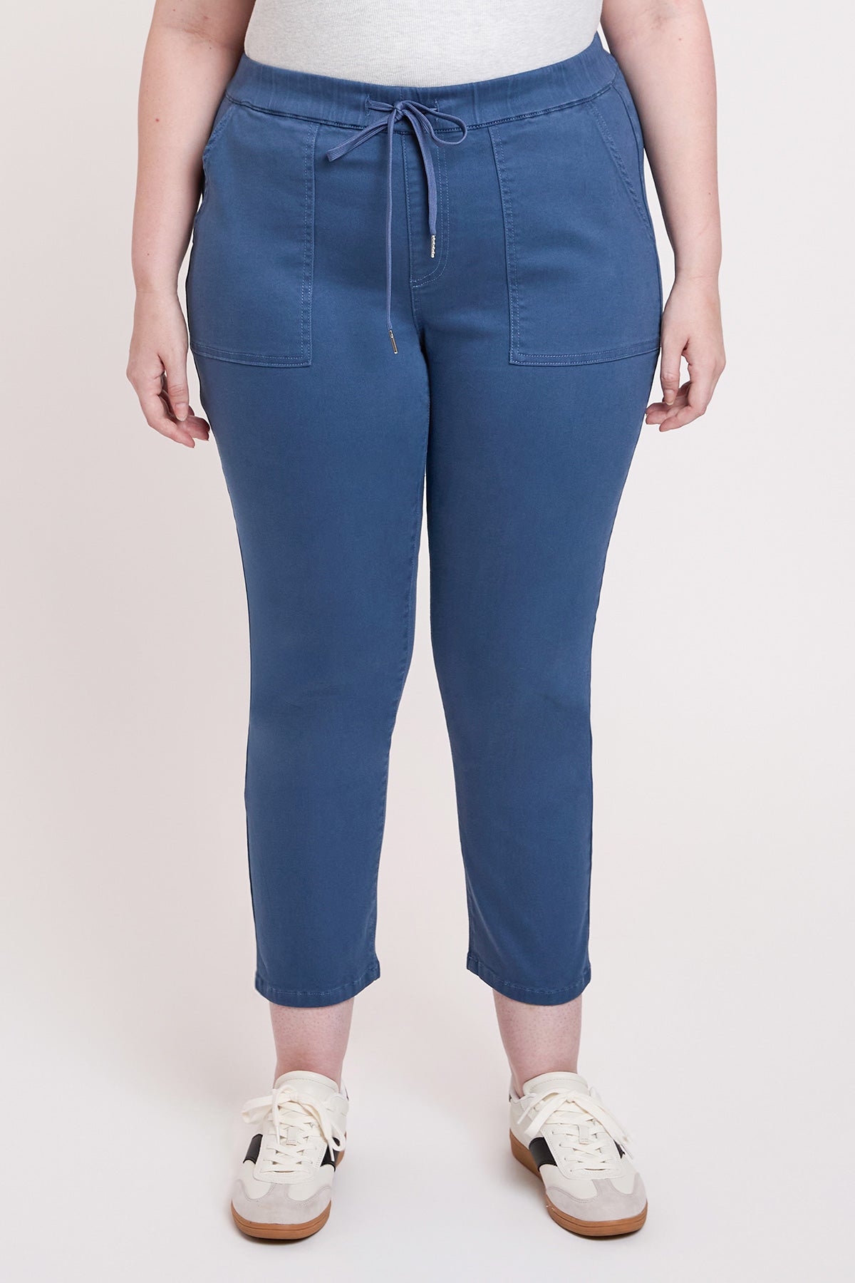 Women's Plus High Rise Pull On Straight Leg Jogger