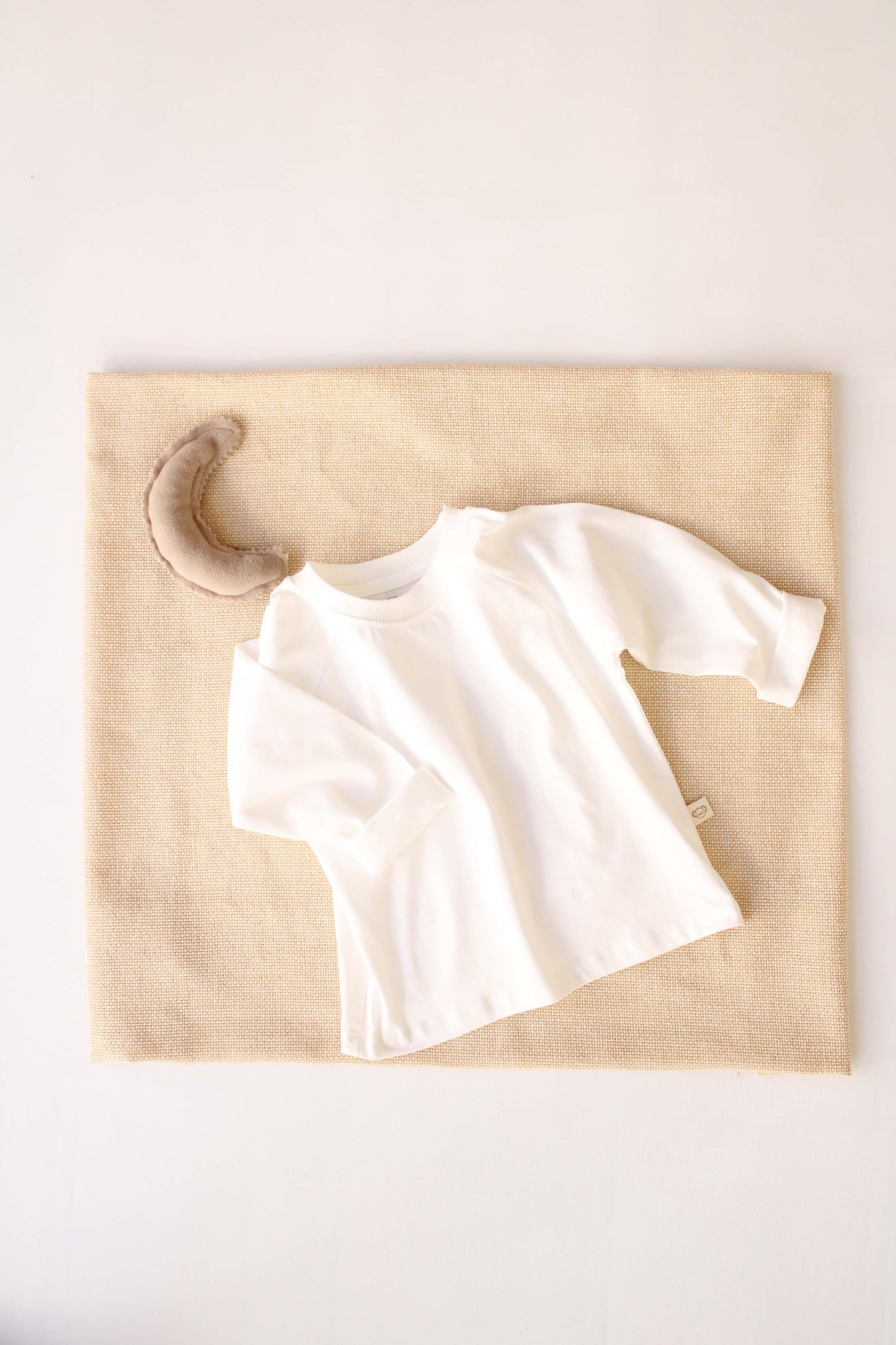 Long Sleeve Ecru T-Shirt