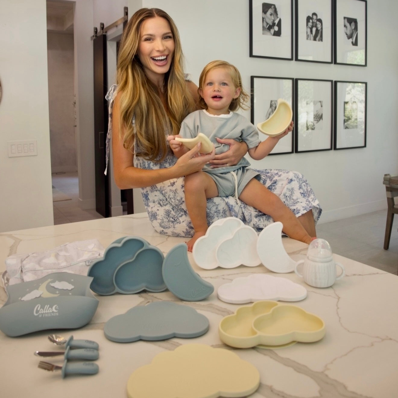 C&F x Tess Annique Souray - On Cloud 9 Suction Plate