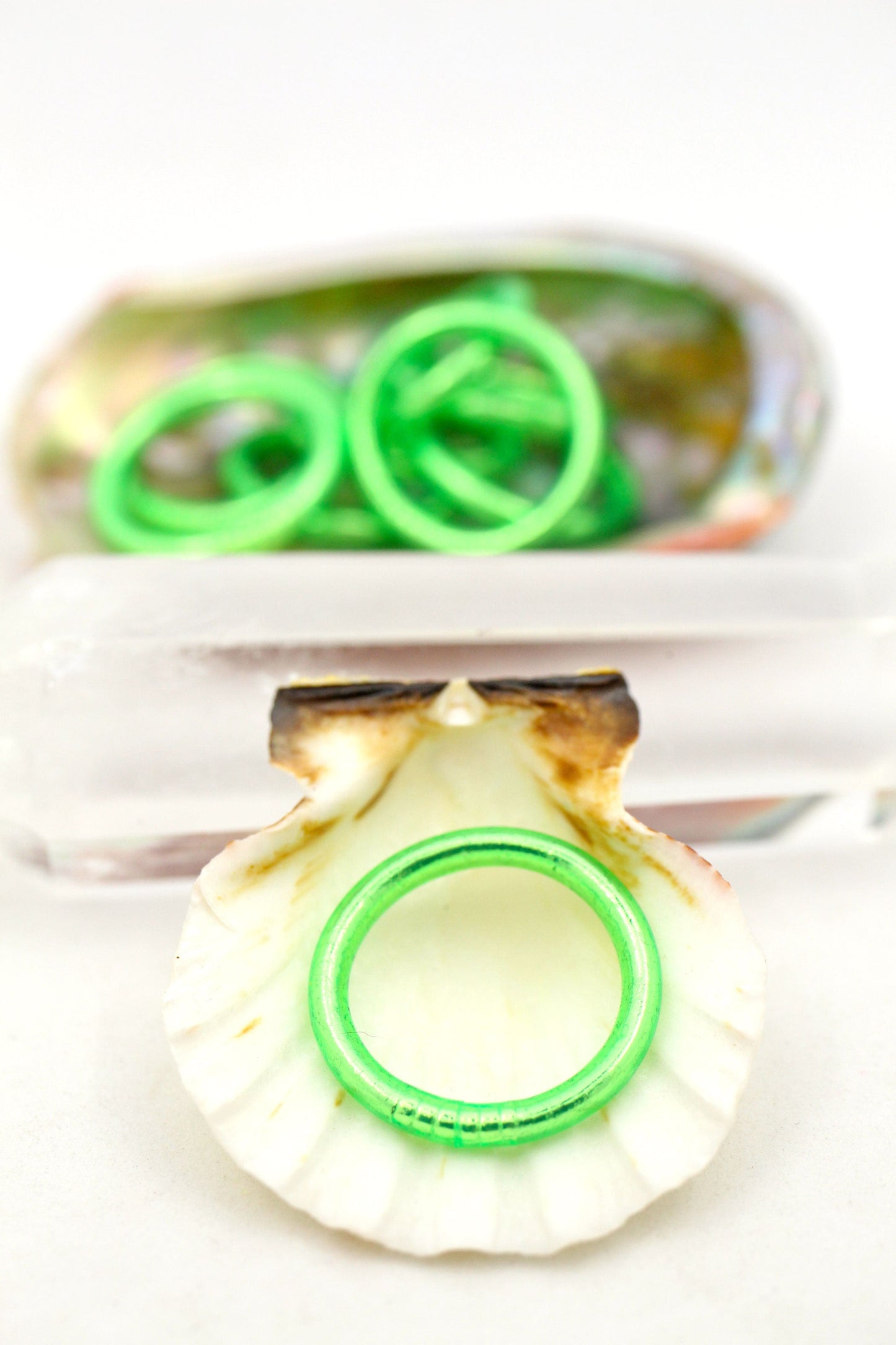 Thai Buddhist Temple Rings, Rush, Colorful Kumlai, Sizes Available