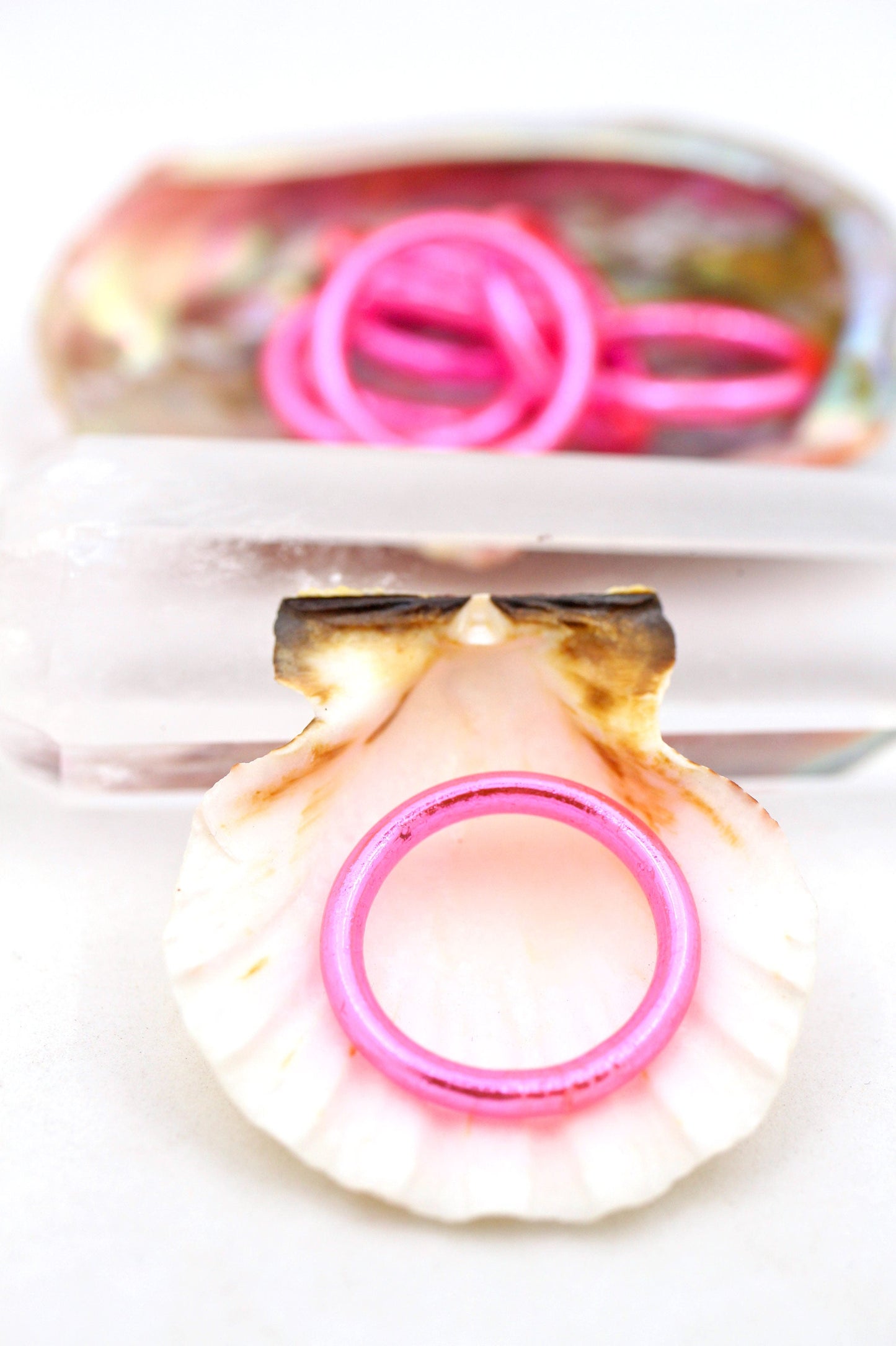 Thai Buddhist Temple Rings, Rush, Colorful Kumlai, Sizes Available