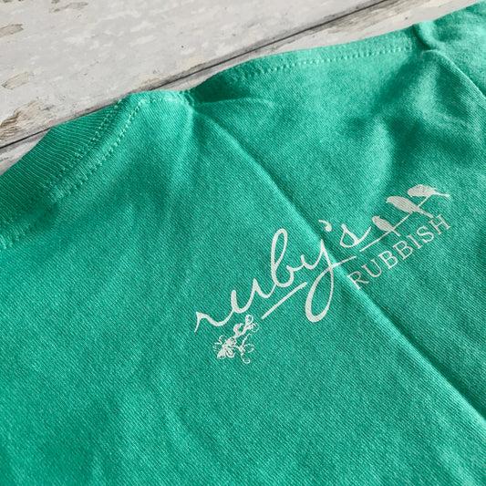 "Coastal Gypsy" Seafoam Tee