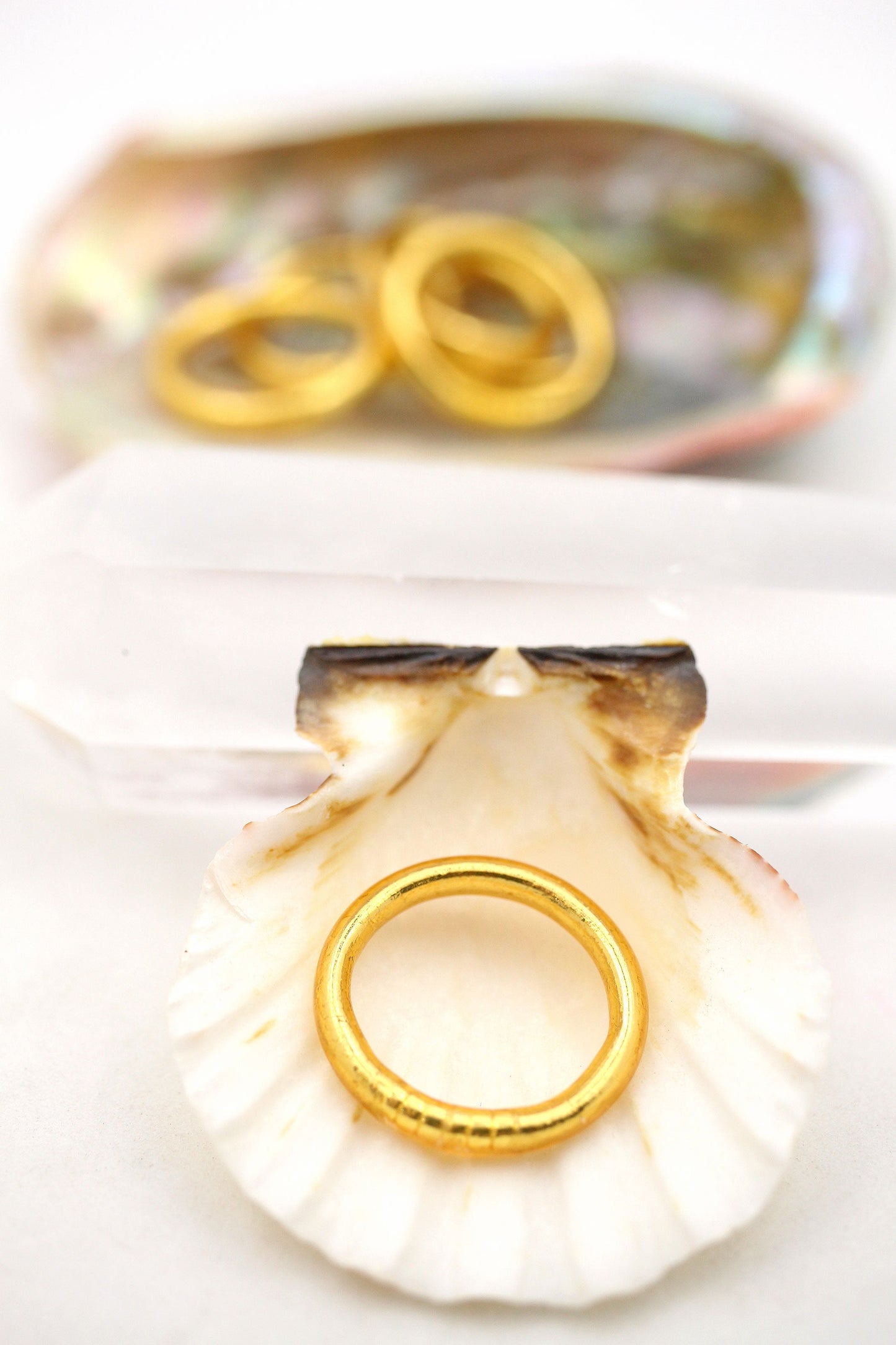 Thai Buddhist Temple Rings, Rush, Colorful Kumlai, Sizes Available