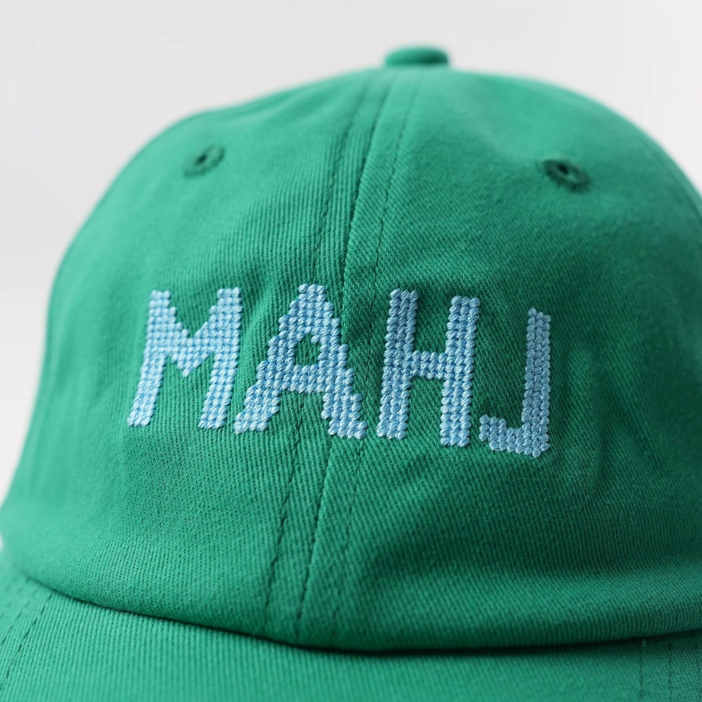 MAHJ Needlepoint Hat