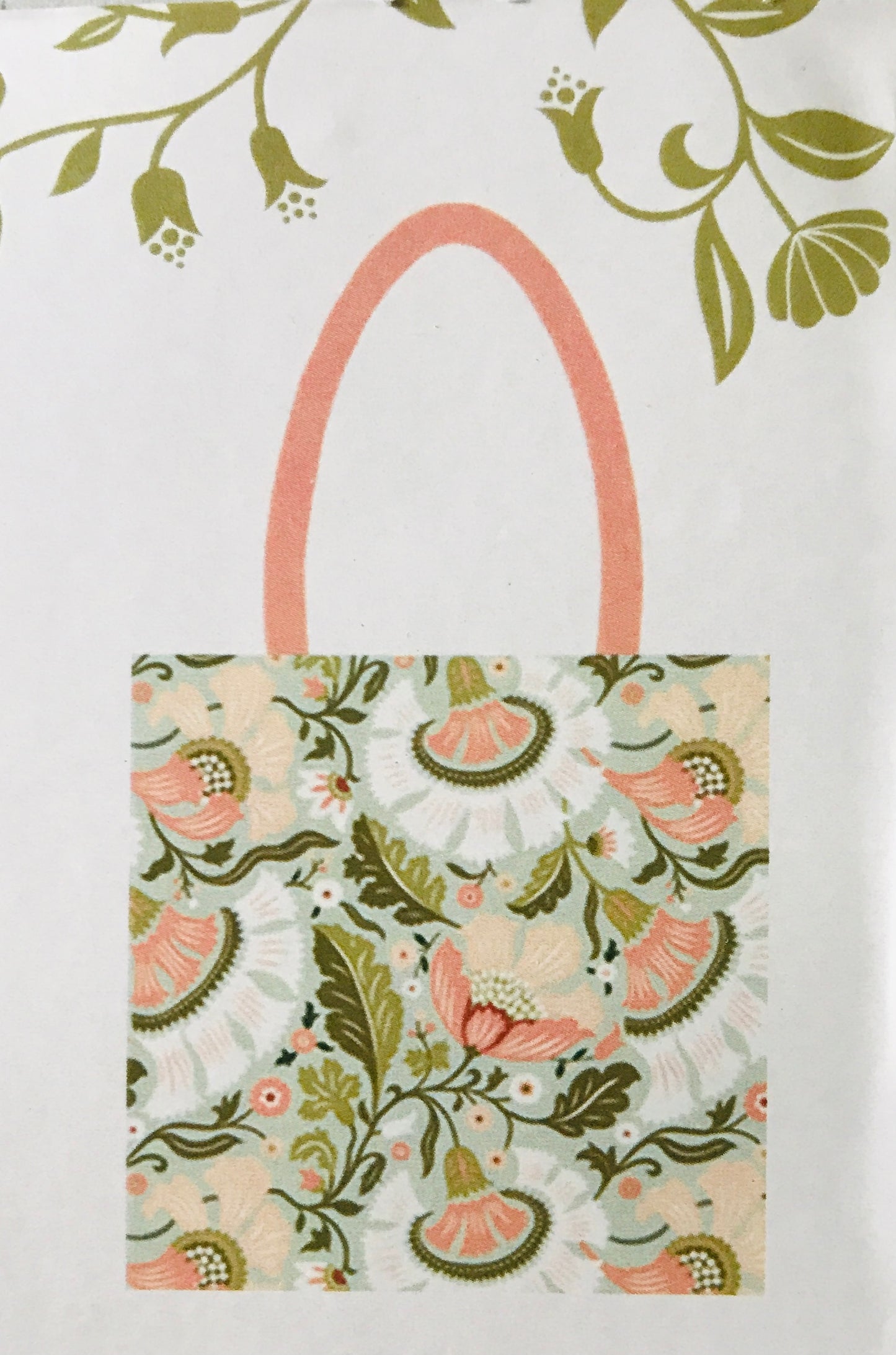 Floral Canvas Tote Bags