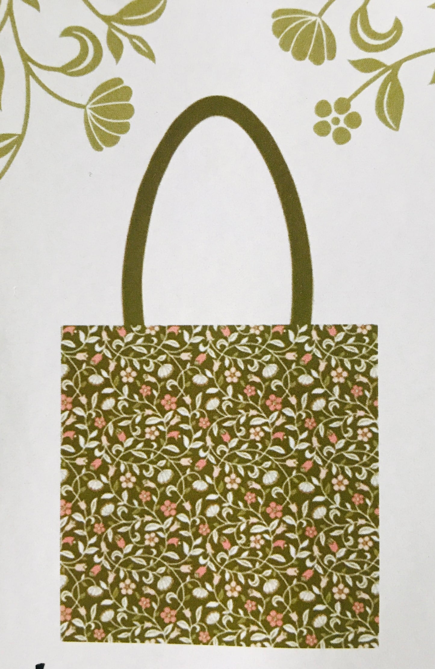 Floral Canvas Tote Bags