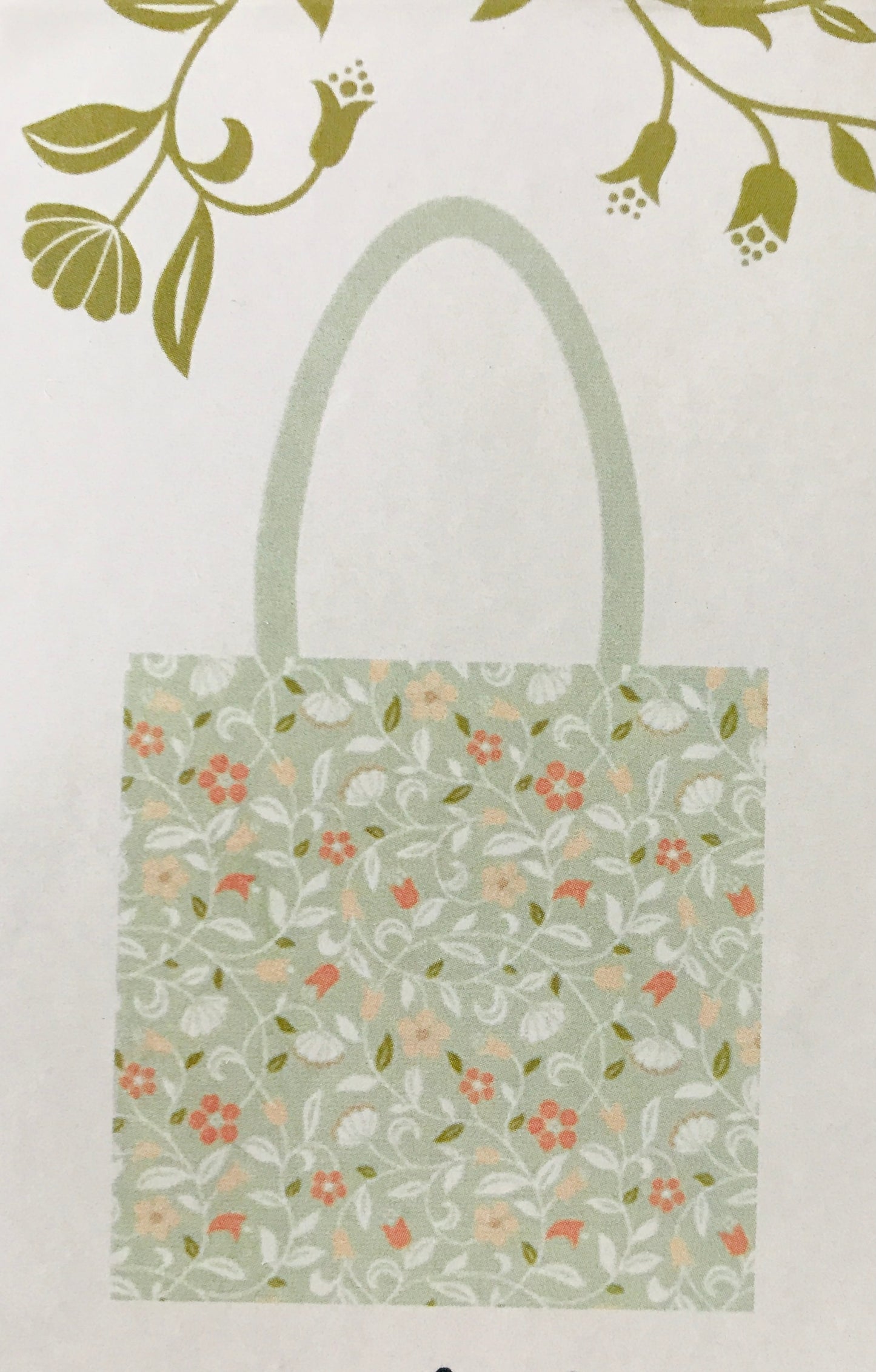 Floral Canvas Tote Bags