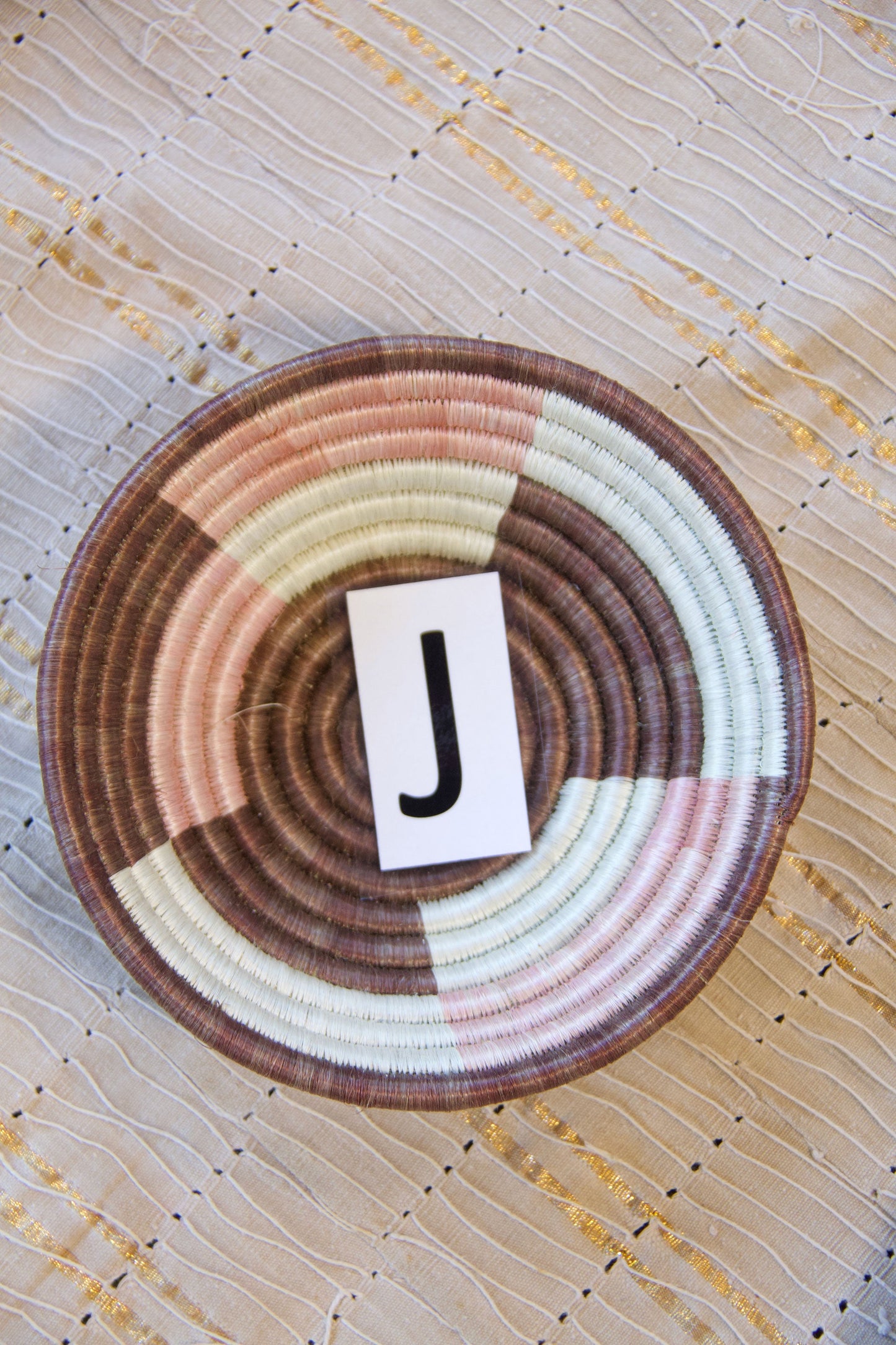 African Baskets, Earthy Neutral Global Decor, from Rwanda, Assorted Sizes
