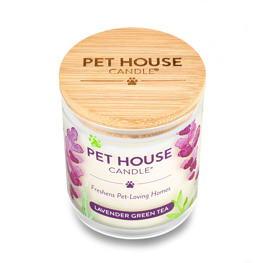 Lavender Green Tea Candle