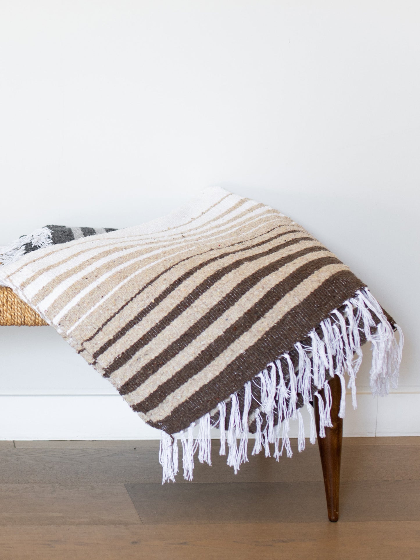 Mocha Tulum Mexican Blanket