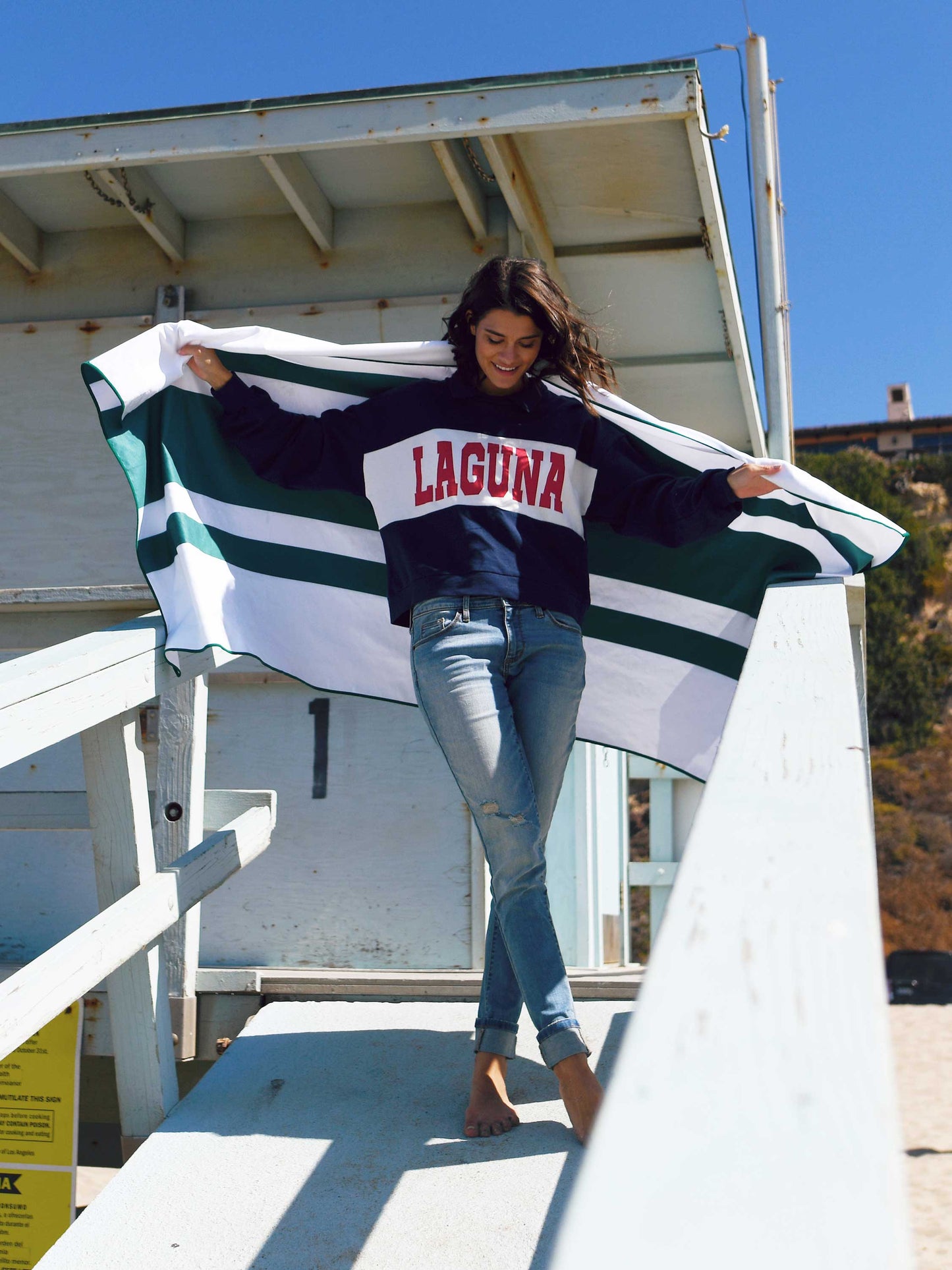 Juniper Microfiber Beach Towel